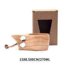 Wood mug