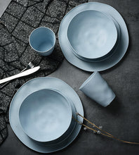 8pcs Bamboo Dishware Set