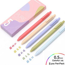 Gel Pens Set Retro Vintage Retractable Pen