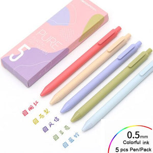 Gel Pens Set Retro Vintage Retractable Pen