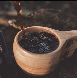 Wood mug