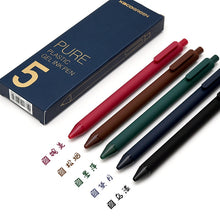Gel Pens Set Retro Vintage Retractable Pen