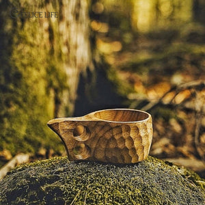 Wood mug
