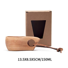 Wood mug