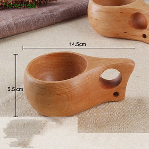 Wood Coffee Cup