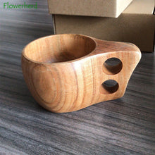 Wood Coffee Cup