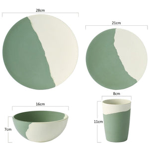 Bamboo plates