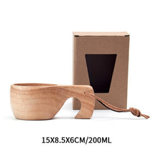 Wood mug