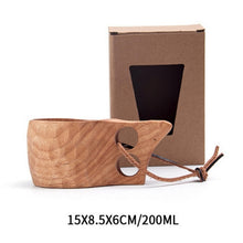 Wood mug