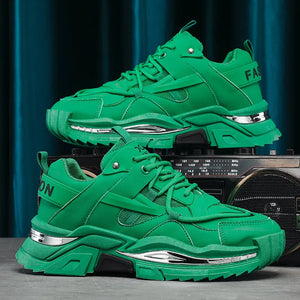 Green Platform Shoes