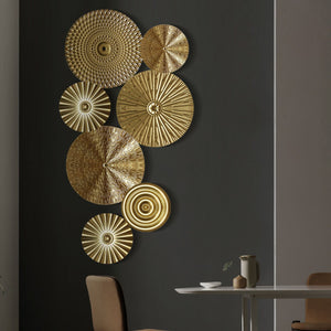 Golden Wall Decoration