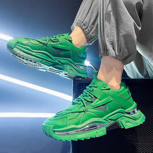 Green Platform Shoes
