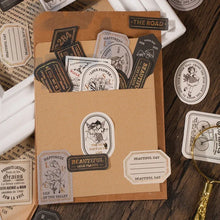 RETRO VINTAGE SCRAPBOOKING STICKER PAPIER