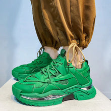 Green Platform Shoes