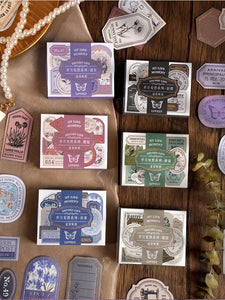 RETRO VINTAGE SCRAPBOOKING STICKER PAPIER