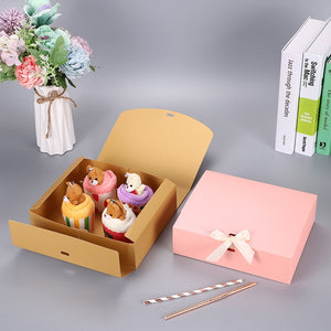 10pcs Square Cardboard Gift Paper Box