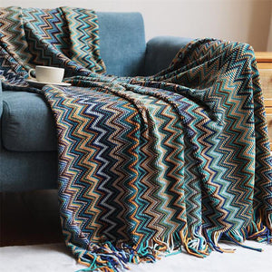Hand Knitted Blanket