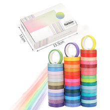 COFFRET RUBAN COLORES SCRAPBOOKING UNI