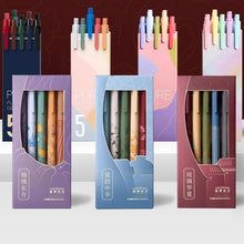 Gel Pens Set Retro Vintage Retractable Pen