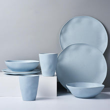 8pcs Bamboo Dishware Set