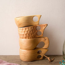 Wood mug