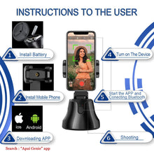 Automatic tracking Camera Phone Pod